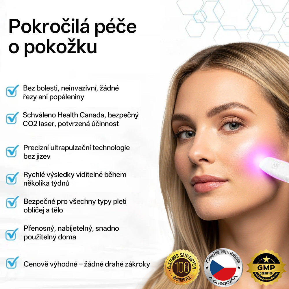 ✨ Bikenda® – CO₂ laserové pero na odstraňování 🟤 mateřských znamének, 🦠 bradavic, 🔘 skvrn a jiných nedokonalostí pleti💢