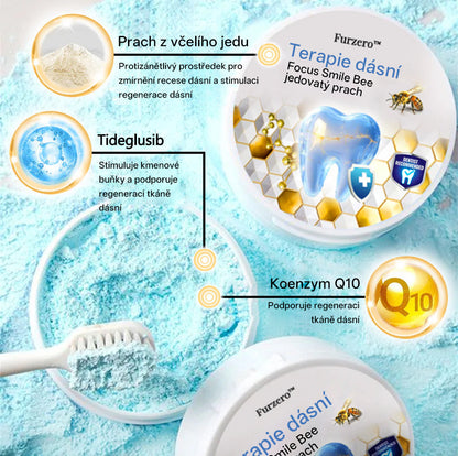 Furzero® Focusmile prášek s včelím jedem k perorálnímu užití 🦷