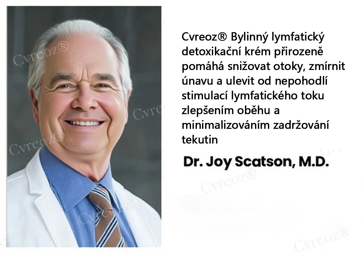 Bylinný lymfatický detoxikační krém Cvreoz®💫