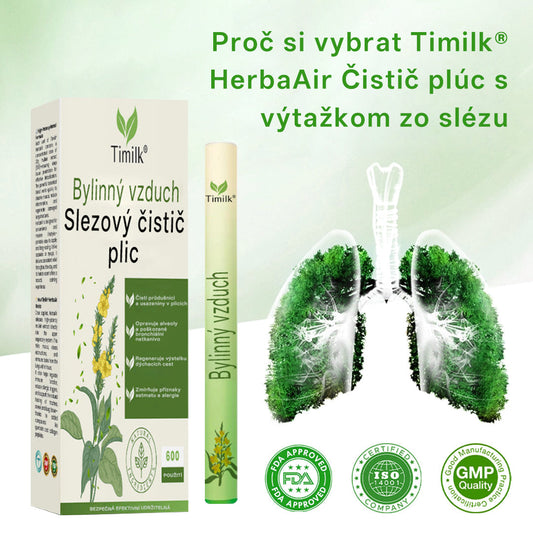 Timilk® HerbaAir Divizna na čištění plic️🎁