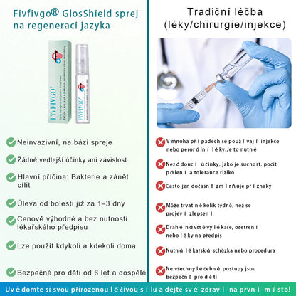 Sprej na regeneraci jazyka Glosshield🌿📦
