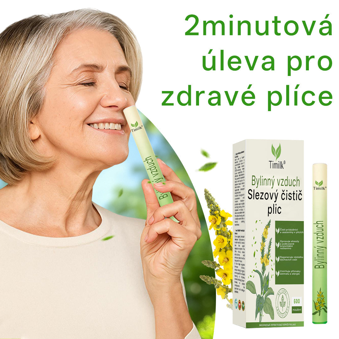 Timilk® HerbaAir Divizna na čištění plic️🎁